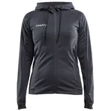 Craft Evolve Kapuzen-Trainingsjacke Damen 995000 asphalt XL