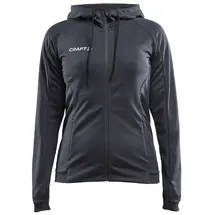Craft Evolve Kapuzen-Trainingsjacke Damen 995000 asphalt XL