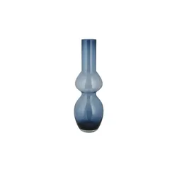 Peill+Putzler Vase , blau , Glas , Maße (cm): H: 55  Ø: 18