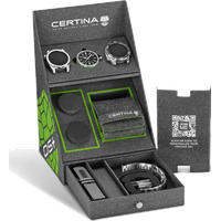 Certina Urban DS+ Kit Aqua und Sport" C041.407.19.051.00" - schwarz,grau,silber - Typ Aqua: 43mm