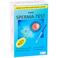 David Spermatests Set semen sperm Fruchtbarkeitstest