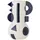 Bloomingville Graphica Vase, Blue, Steingut