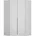 Eckkleiderschrank seidengrau seidengrau 117cm 210cm 117cm Eckkleiderschrank mit mit