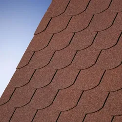 KARIBU Dachschindel »Dacheindeckung«, Bitumen, dunkelrot, Paketinhalt: 3 m2