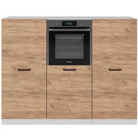 Vicco Küchenzeile R-Line 180 cm Goldkraft Eiche/Weiß