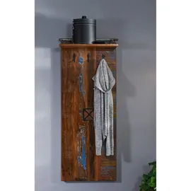 MASSIVMOEBEL24.DE Garderobe Altholz 59x30x145 mehrfarbig lackiert Nature OF Spirit #111