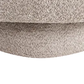 Beliani Drehsessel AYLO Bouclé 0 x 0 x 0 cm Taupe