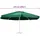 vidaXL Ersatzbezug Sonnenschirm Polyester 610 cm Grün
