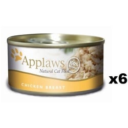 Applaws Cat Chicken Breast 6x156g (Rabatt für Stammkunden 3%)