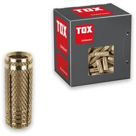 TOX Messing-Spreizdübel M8 x 28 mm 25 Stück