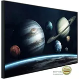 Papermoon Infrarotheizung Planeten, sehr angenehme Strahlungswärme bunt