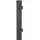 Floraworld Zaunpfosten 4 x 170 x 4 cm Grau/Stahl