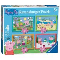 Ravensburger Peppa Pig Jahreszeiten-Puzzle 24 Teile)