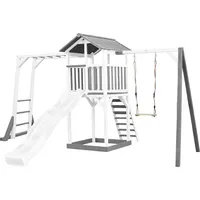 Axi Beach Tower Spielturm Grau Schaukel. Klettern. Rutsche