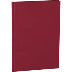 Uni Classic Notizbuch A4 burgunderrot sauber