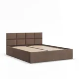 mebligo Polsterbett, Braun,