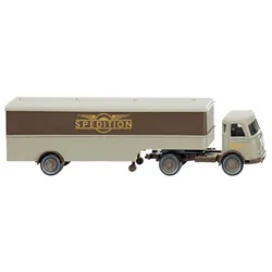 MB Pullman Spedition Koffersattelzug Modell von WIKING 1:87
