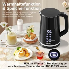 GoldMaster 1,7 l Schwarz