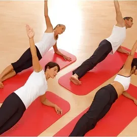 Airex Gymnastikmatte Coronella, Rot/Rot