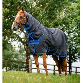 Horseware Amigo Ripstop 900D Turnout Hood Halsteil 0g XL Schwarz/Blau