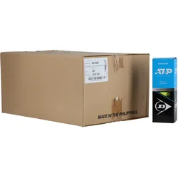 Dunlop Tennisbälle ATP (drucklos, strapazierfähig, langlebig) Dose 24x3er im Karton