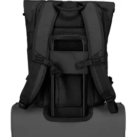 Travelite Basics Rollup Rucksack Schwarz Herren