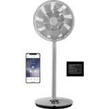 DUUX DXCF20 Whisper Flex Smart Fan + Batterie Pack Standventilator Grau (27 Watt)