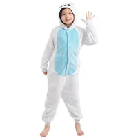 Corimori Jumpsuit Kinder Kostüm Jumpsuit Onesie verschiedene Designs (1-tlg) Fasching, Karneval, Tierkostüme Hase blau weiß 110-116 Bunny Osterhase blau Körpergröße 120cm (110-116)