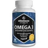 Vitamaze Omega-3 Vegan Algenöl hochdosiert Kapseln