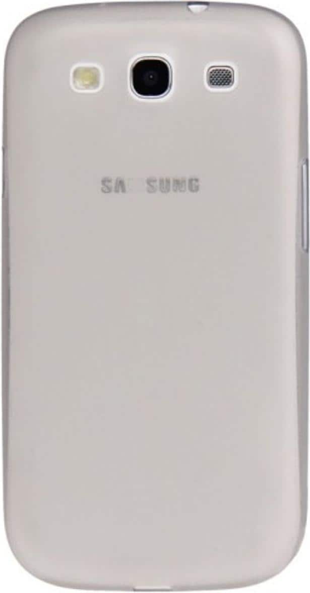 König Design Schutzhülle Case Ultra Dünn 0,3mm für Handy Samsung Galaxy S3 i9300 / i9305 / S3 NEO i9301 Grau Tran (Galaxy S3 Neo, Galaxy S3), Smartphone Hülle, Grau