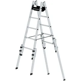 Günzburger Aluminium-Stehleiter 2 x 5 Sprossen (33510)