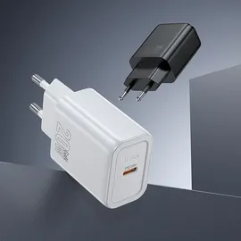 HOCO Ladegerät N60 USB-C PD 20W Schnellladen Schwarz | Schwarz