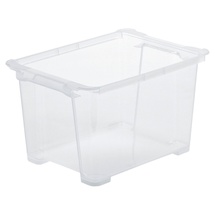 Rotho Aufbewahrungsbox Evo Easy 15 l Kunststoff Transparent