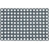 Astra ASTRA-Kollektion Fußmatte Gummi Quadro light 40 cm x 60 cm