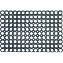 Astra ASTRA-Kollektion Fußmatte Gummi Quadro light 40 cm x 60 cm