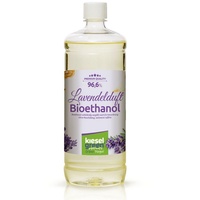 KieselGreen Bioethanol KieselGreen Bioethanol Flasche 1 Liter mit Duft für Ethanol-Kamin lila