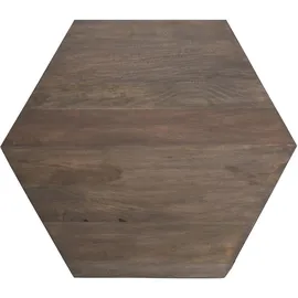 WOMO-DESIGN Couchtisch Amman Braun Mangoholz 100 x 45 cm