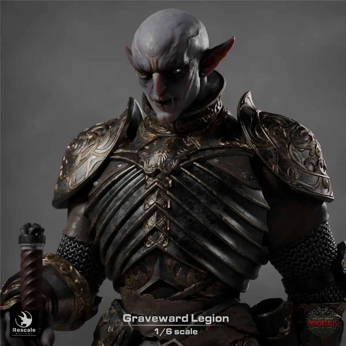 Graveward Legion XL Collector (1/6 scale; 30cm height) von Rescale Miniatures aus Ancient Order Immortalis