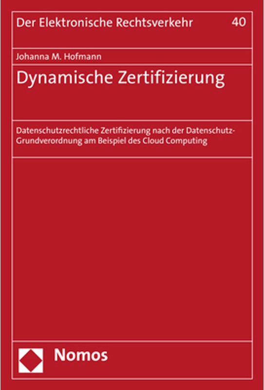 Dynamische Zertifizierung - Johanna M. Hofmann, Kartoniert (TB)