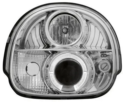 Kristall-Scheinwerfer für Renault Twingo (92–98) – Chrom