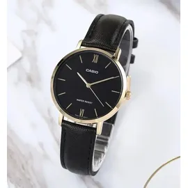 Casio analog LTP-VT01L-1BUDF (A1626) - Schwarz/Gold