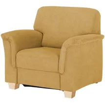 Smart Relaxsessel Valencia Mikrofaser 100 x 90 x 93 cm Gelb