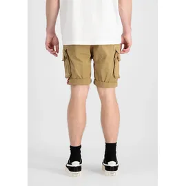 Alpha Industries Shorts mit Cargotaschen Modell Crew Short Khaki, 34