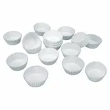Städter Papierbackförmchen weiß