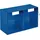 Lockweiler Klarsichtmagazin blau B600xT299xH353mm 2xGr.F PS - 1500291 - Blau