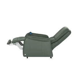 HIMOLLA Fernsehsessel 7568 Leder 77 x 110 x 93 cm Grün elektrisch