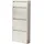 [en.casa] Sokndal 50 x 118 x 15 cm Pfefferweiß / weiß