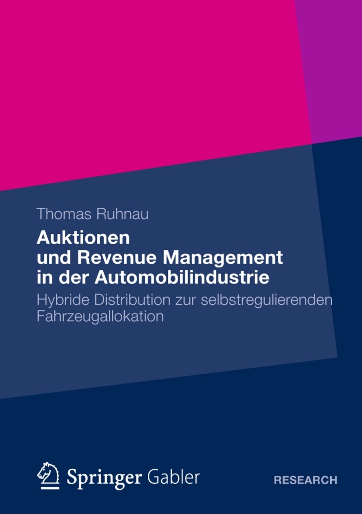 Auktionen Und Revenue Management In Der Automobilindustrie - Thomas Ruhnau  Kartoniert (TB)