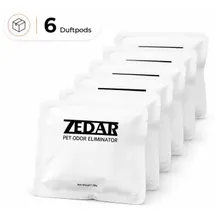 Zedar K1200 Geruchsvernichter - 6 Stück - Für Zedar K1200 Selbstreinigende Katzentoilette, Geruchskontrolle