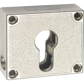 Junie Riegelkastenschloss 7445,D 25mm für Profilzylinder Met. vernickelt, oben